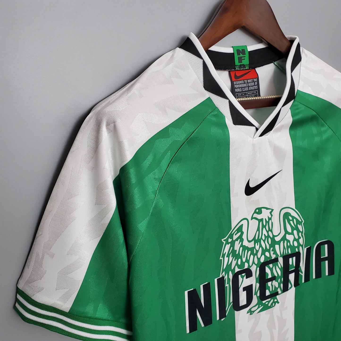 Camisa Nigéria Titular 1996 - Versão Retrô