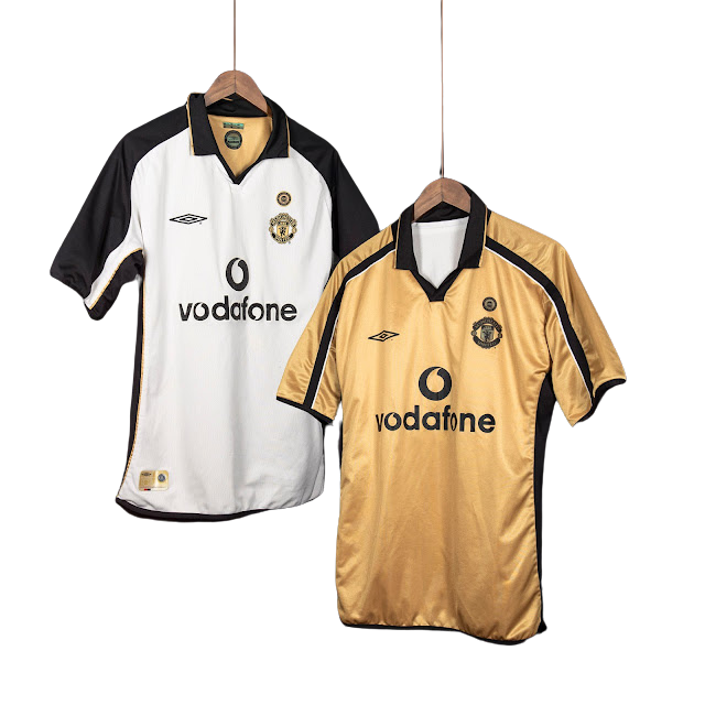 Camisa Manchester United Edição 100 Anos - DUPLA FACE -  Masculina Versão Retrô