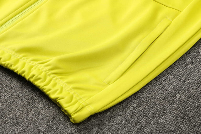 Conjunto Internacional 21/22 Amarelo e Preto  - Com Fecho