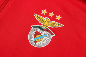 Conjunto Benfica 21/22 Vermelha - Adidas- Com Ziper