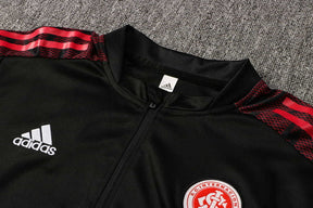 Conjunto Internacional 21/22 Preto  - Com Ziper