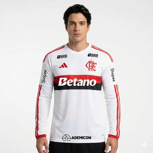 Camisa Manga Longa com patrocínios Flamengo II 2026/27