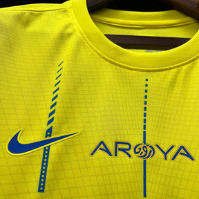 Camisa Al-Nassr I 23/24 (RONALDO -7) Nike - Amarela