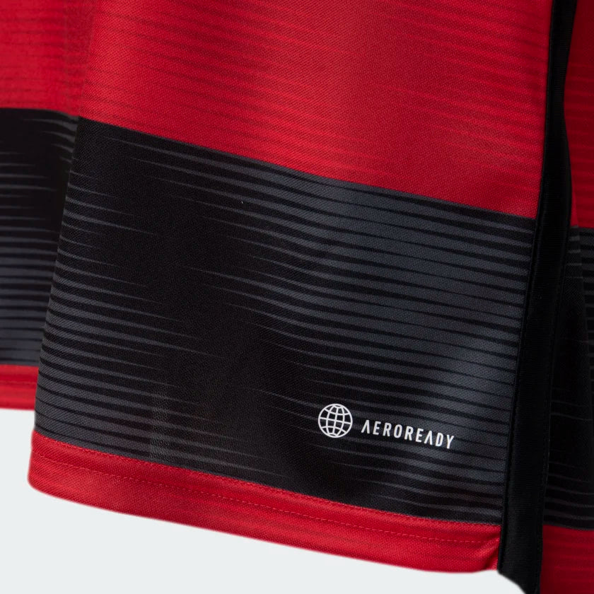 Camisa Feminina Flamengo 23/24  Rubro Negro