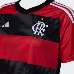 Camisa Feminina Flamengo 23/24  Rubro Negro
