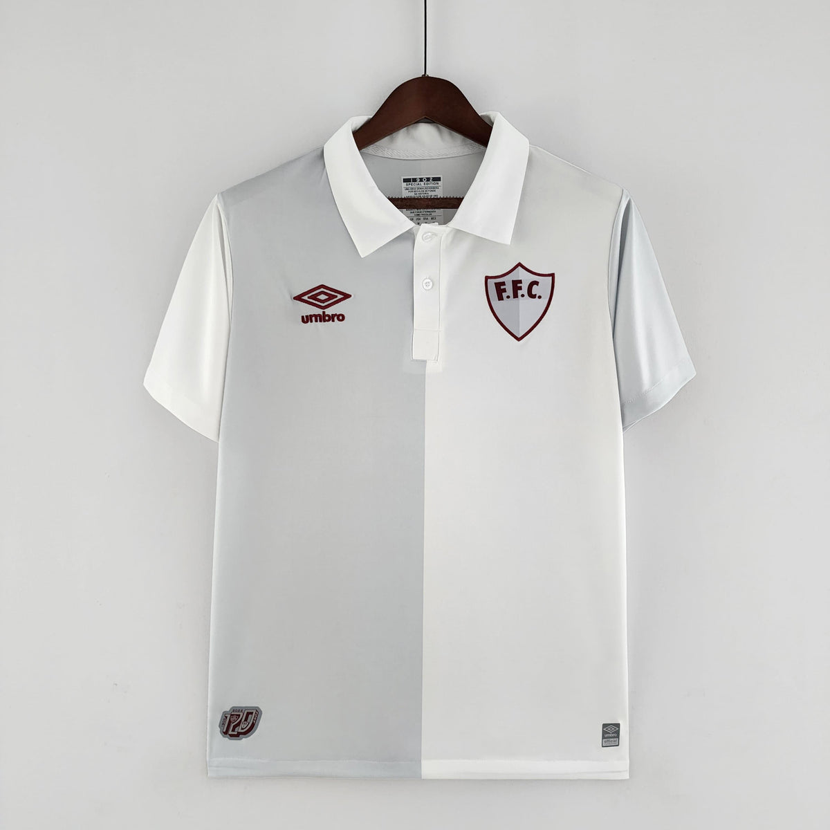 Camisa Fluminense Umbro 22/23 Edição Retrô 120 Anos