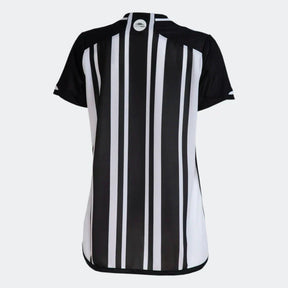 Camisa Feminina Atlético Mineiro I 23/24  - Preto e Branco