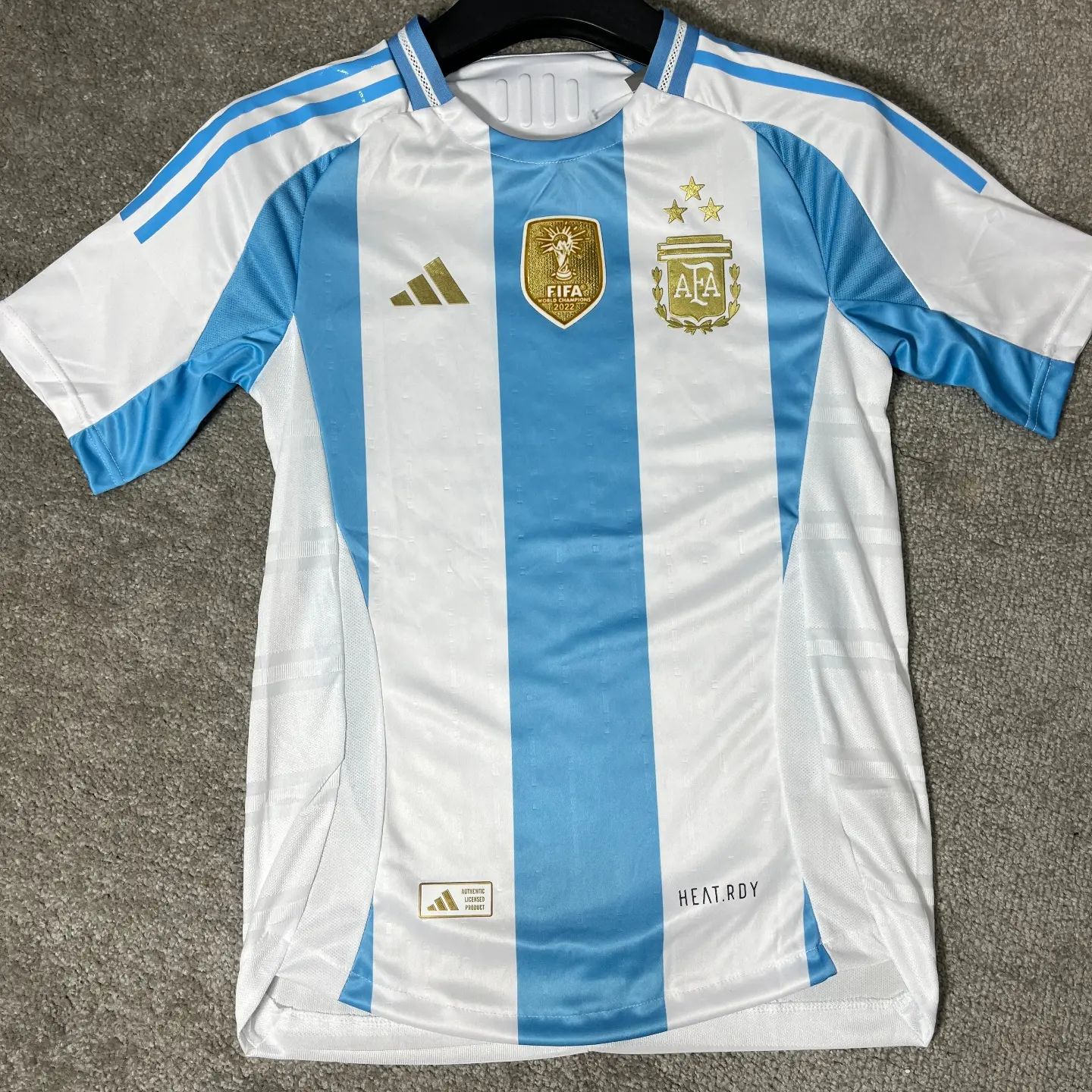 Camisa Argentina - 24/25 Copa America - Patch campeão do mundo