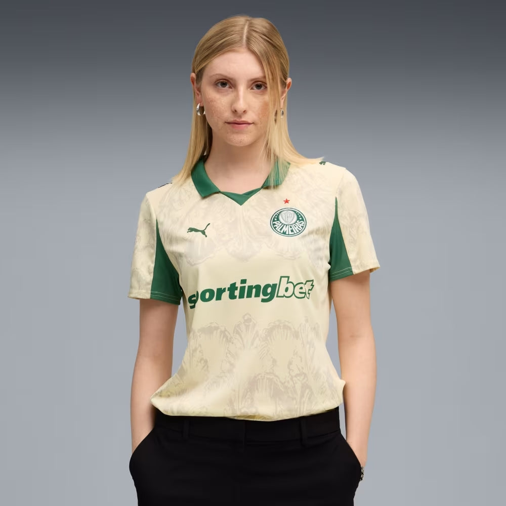 Camisa KIDSUPER X PALMEIRAS Torcedor Feminina