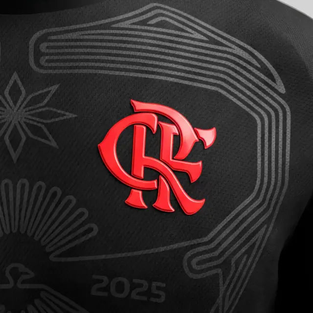 Camisa Flamengo Urubu de Lima 2027 Rubro Negra