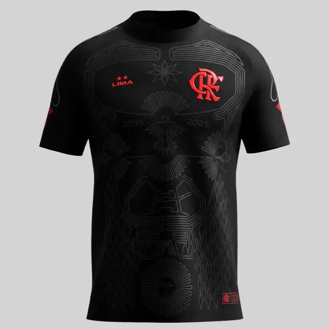 Camisa Flamengo Urubu de Lima 2027 Rubro Negra