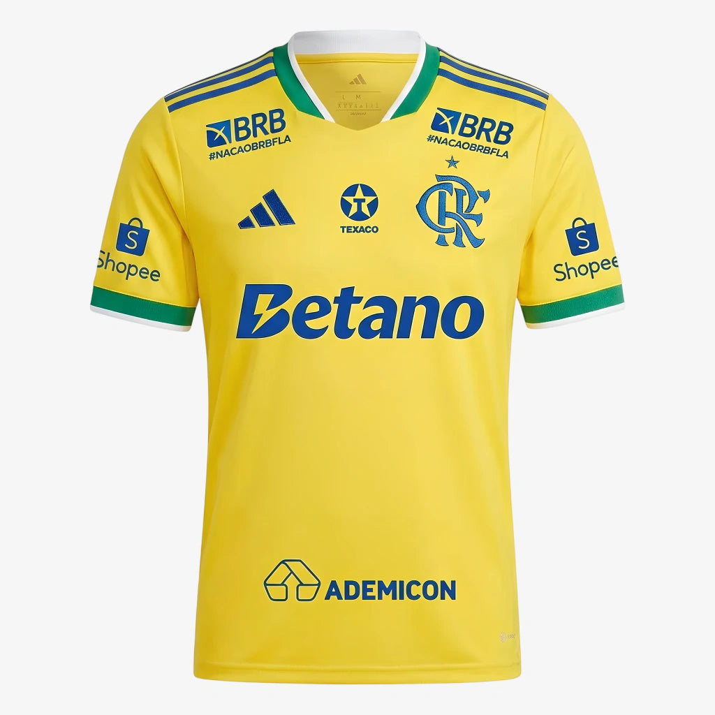 Camisa Flamengo Brasil 2026 com Patrocínios