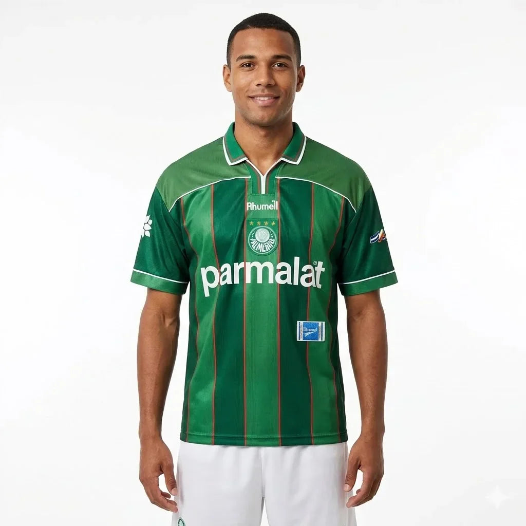 Camisa Retrô Palmeiras 1999 – Rhumell Comemorativa